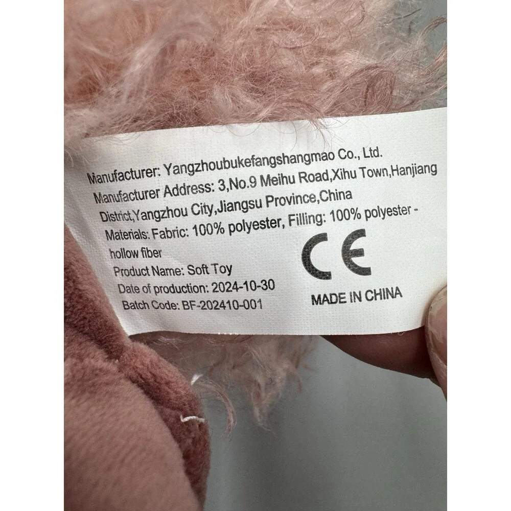Pink Ostrich Emu Duck Plush 14